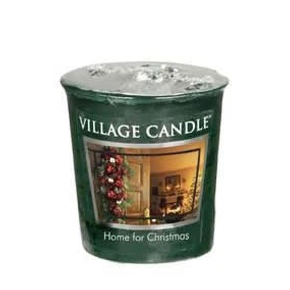 Village Candle Home For Christmas Votive Candle £2.33